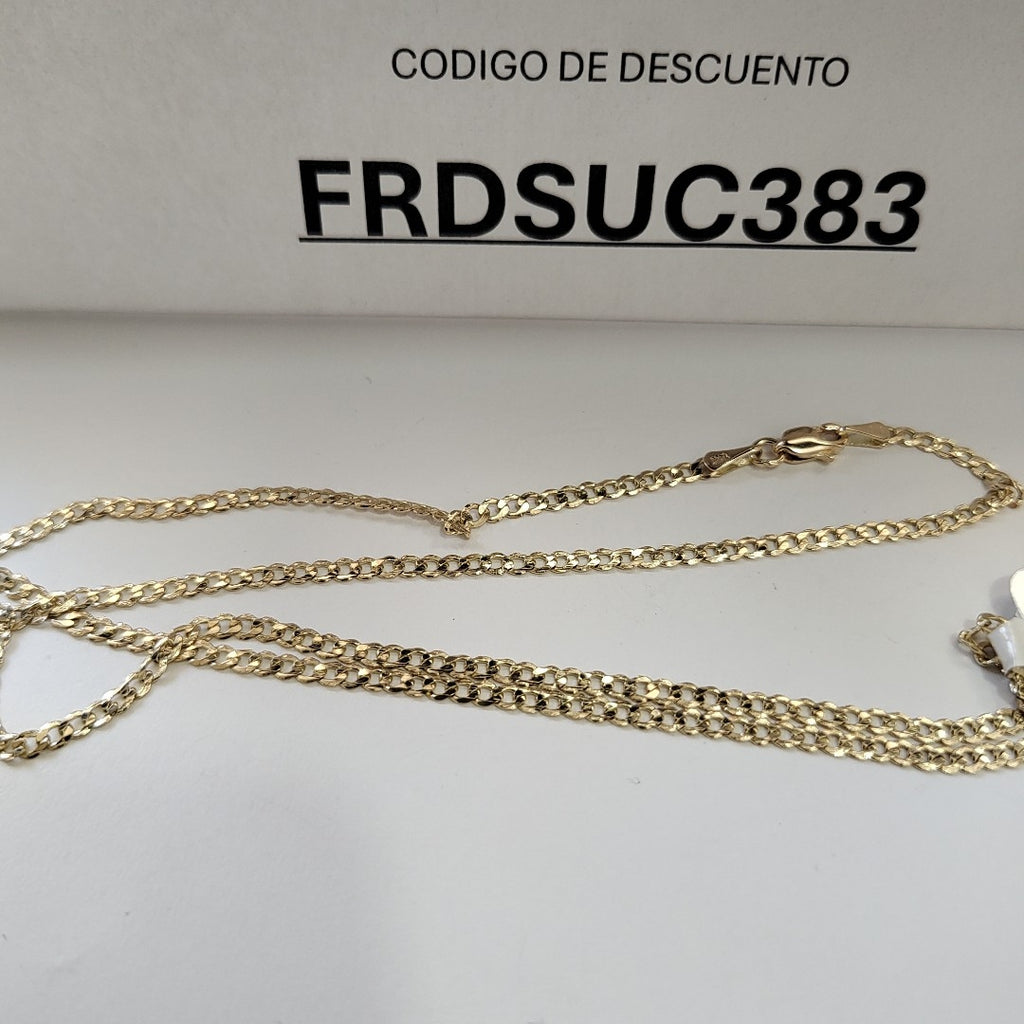 CADENA BARBADA 14K 55 CM 5.1 GR (NUEVO)