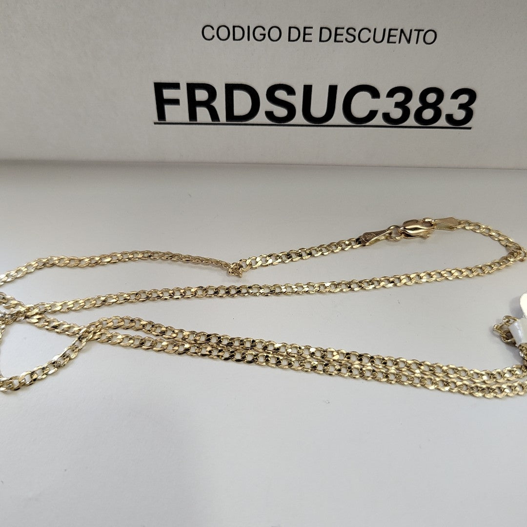 CADENA BARBADA 14K 55 CM 5.1 GR (NUEVO)