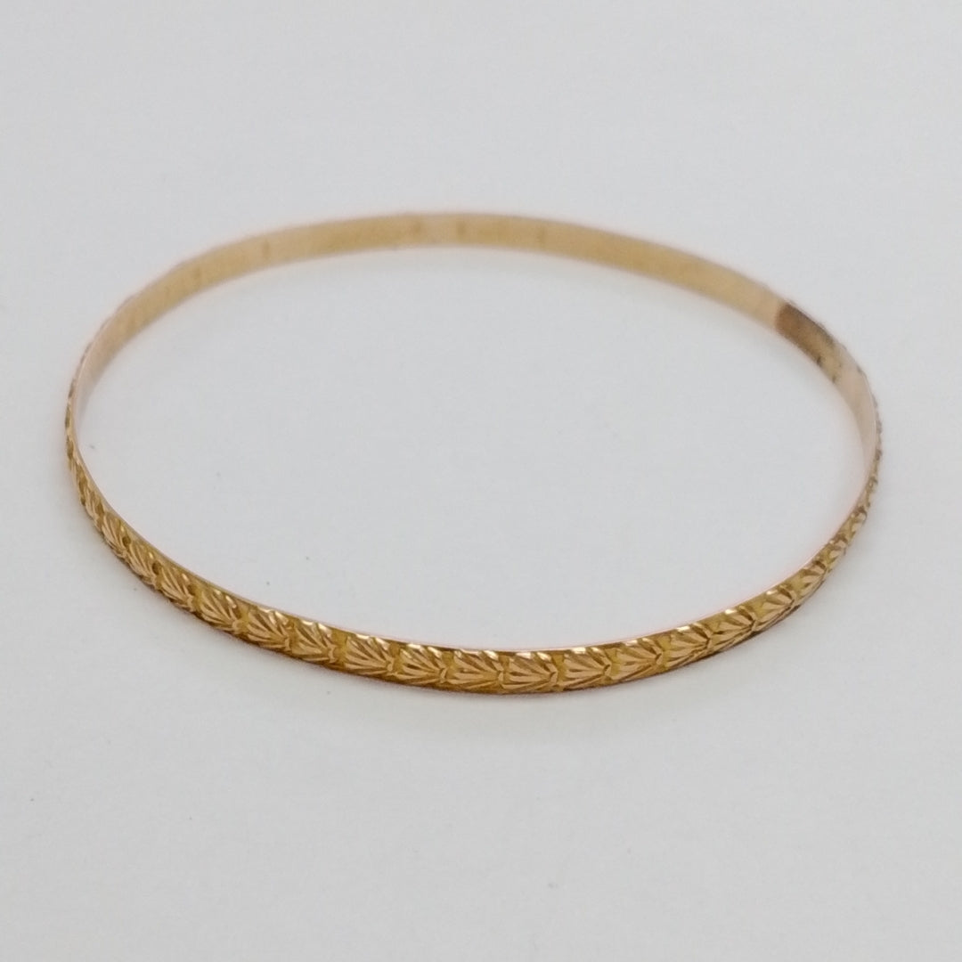 PULSERA RIGIDA ORO 8 K 5.7 GRMS (SEMINUEVO)