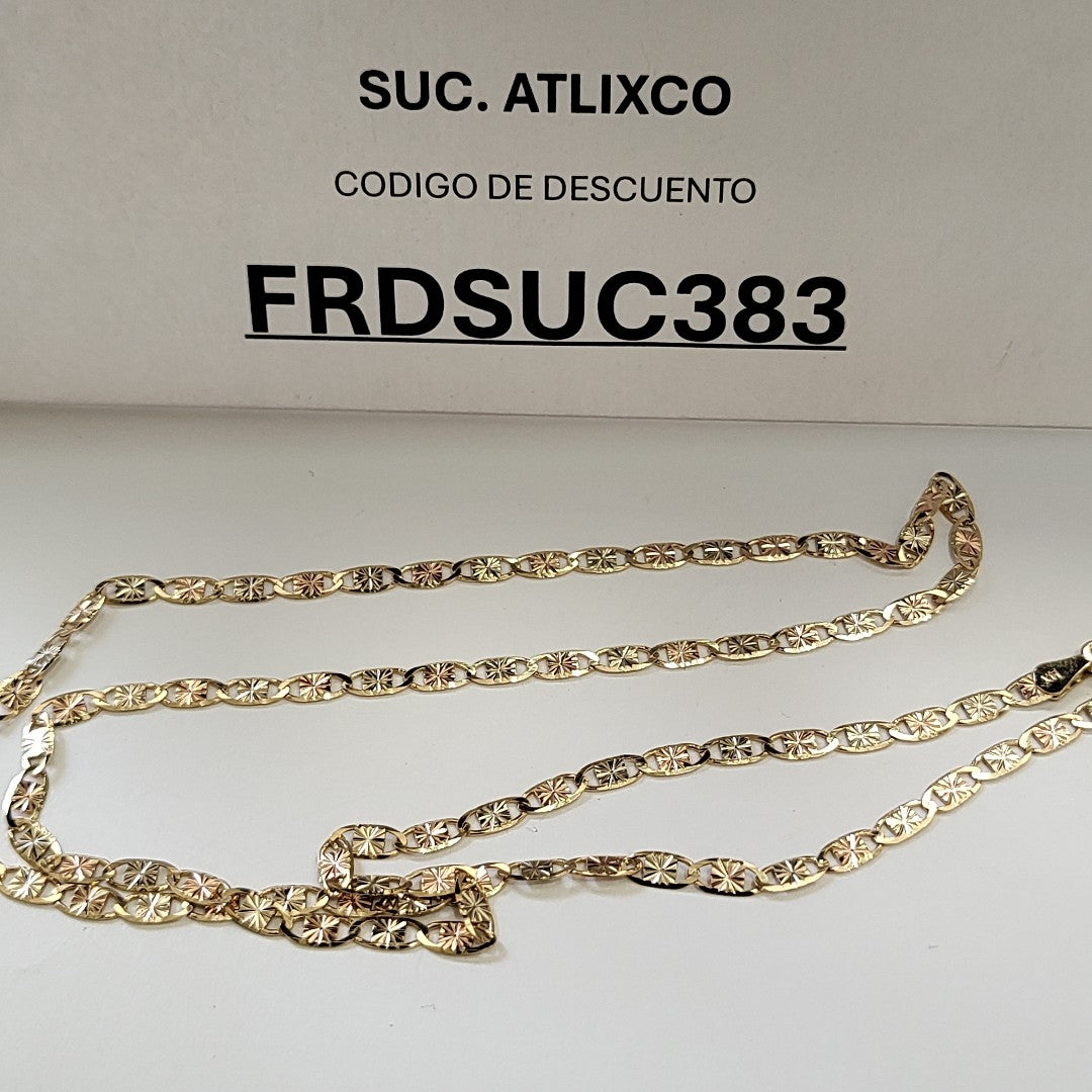 CADENA GUCHI 14K 60 CM 7.9 GR (NUEVO)