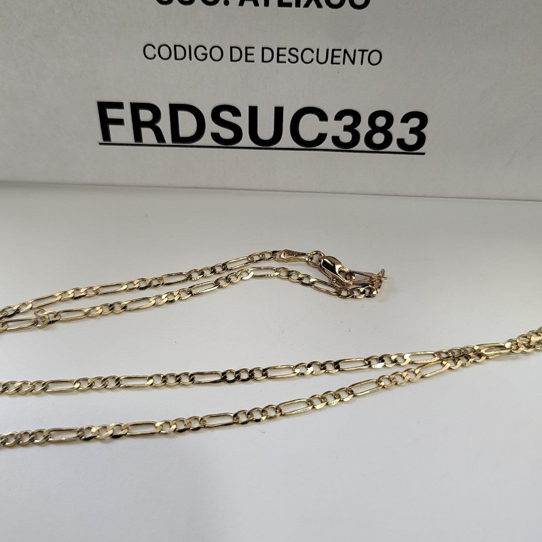 CADENA 3X1 14K 50 CM 4.4 GR (NUEVO)