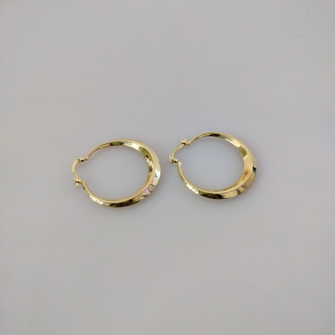ARRACADAS PAR ORO 14 K 3.9 GRMS (SEMINUEVO)