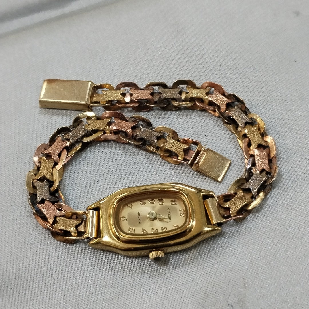 RELOJ CAJA ACERO PULSO ORO ORO 10 K 14,70 GRMS (SEMINUEVO)