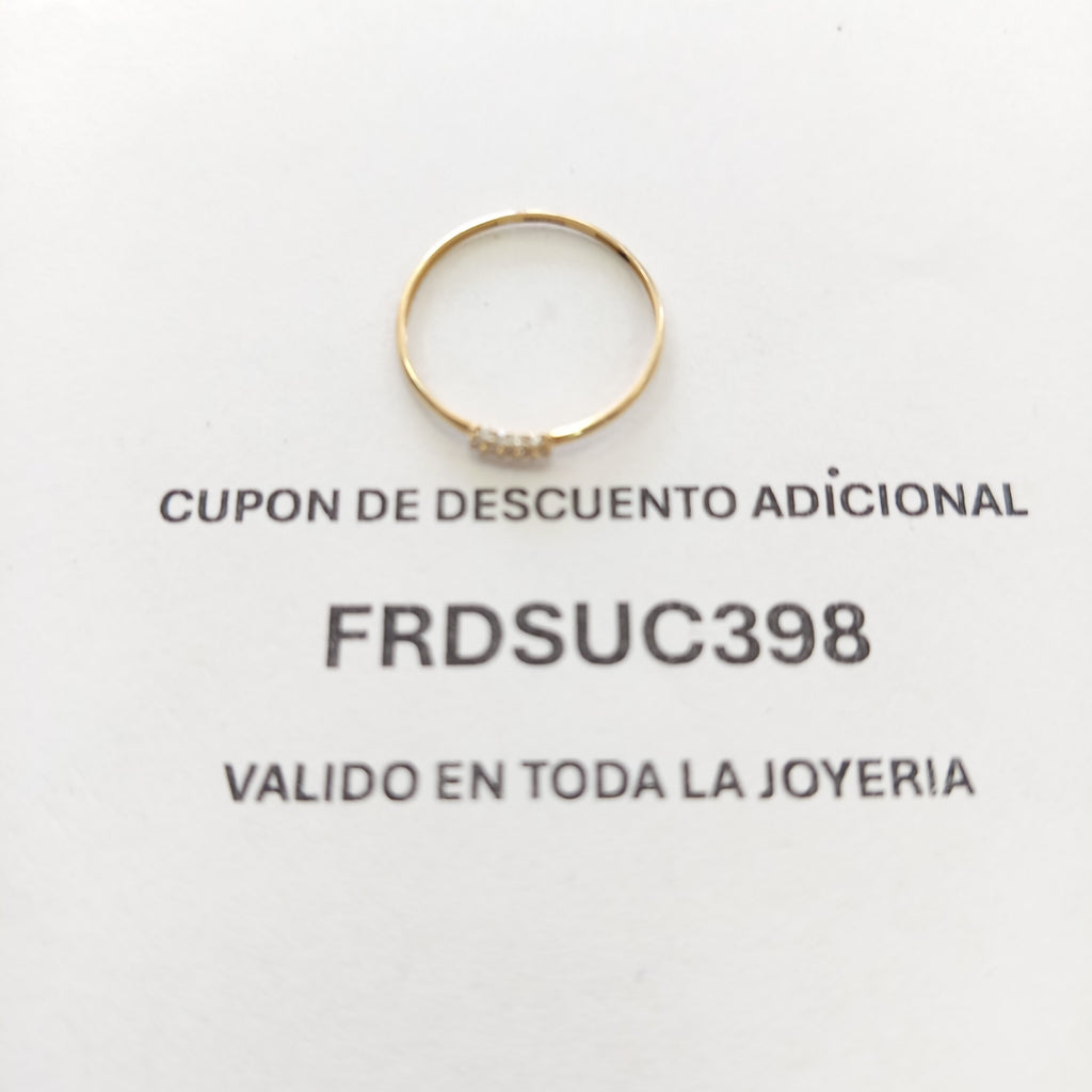 ANILLOS DAMA ORO 10K 0.5 (NUEVO)