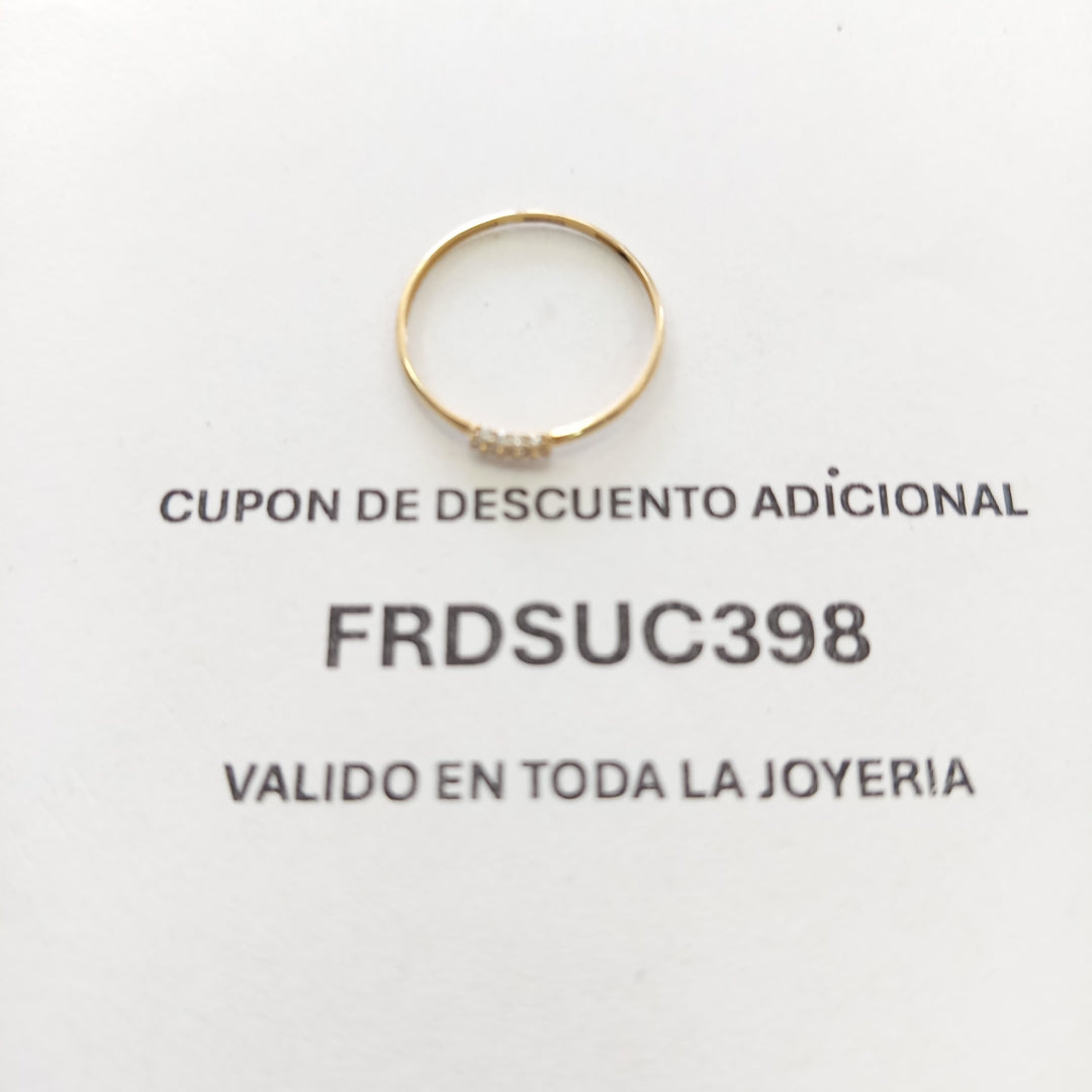 ANILLOS DAMA ORO 10K 0.5 (NUEVO)