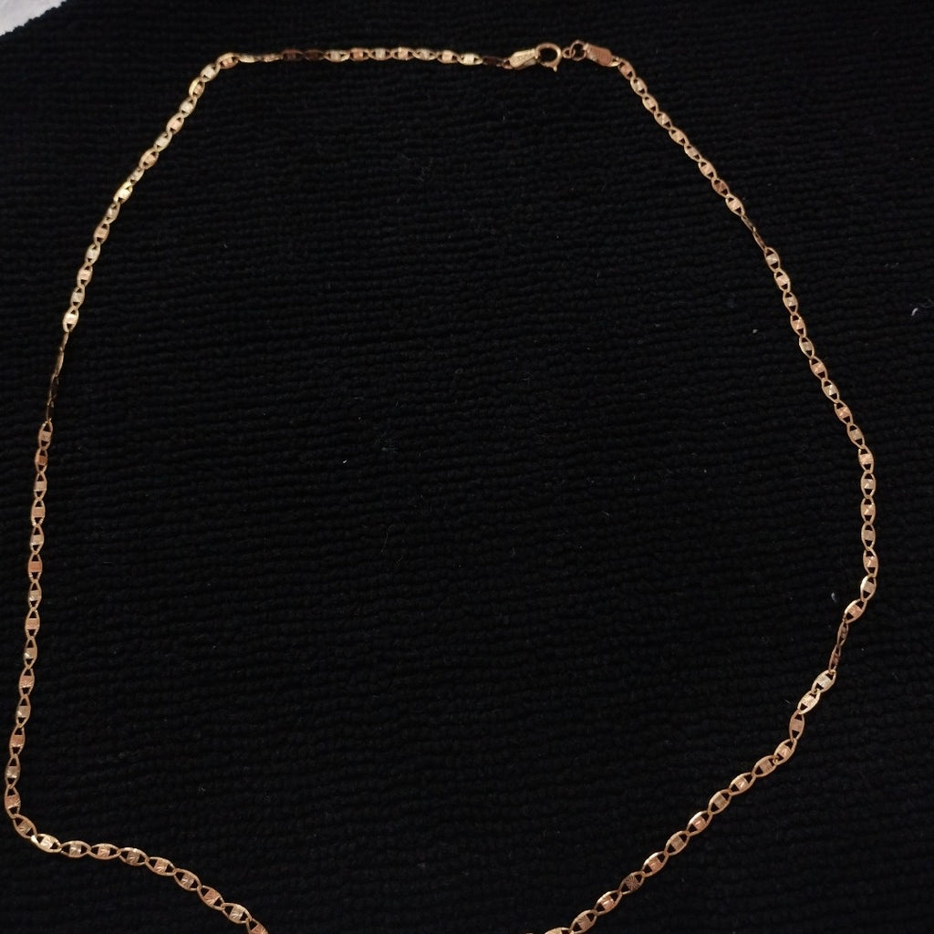 CADENA ORO COMBINADO 10 K 2.1 GRMS (SEMINUEVO)