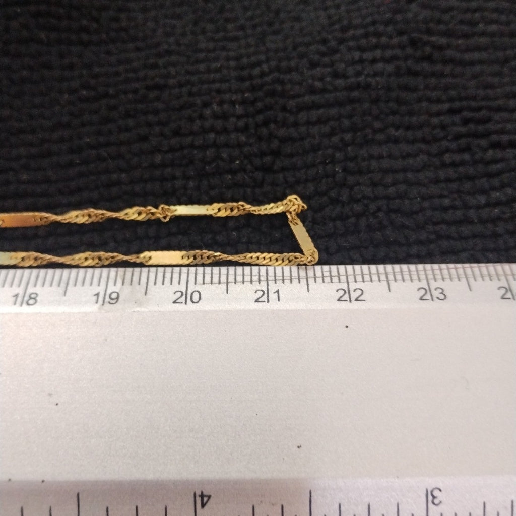 CADENA ORO 10 K 2.2 GRMS (SEMINUEVO)