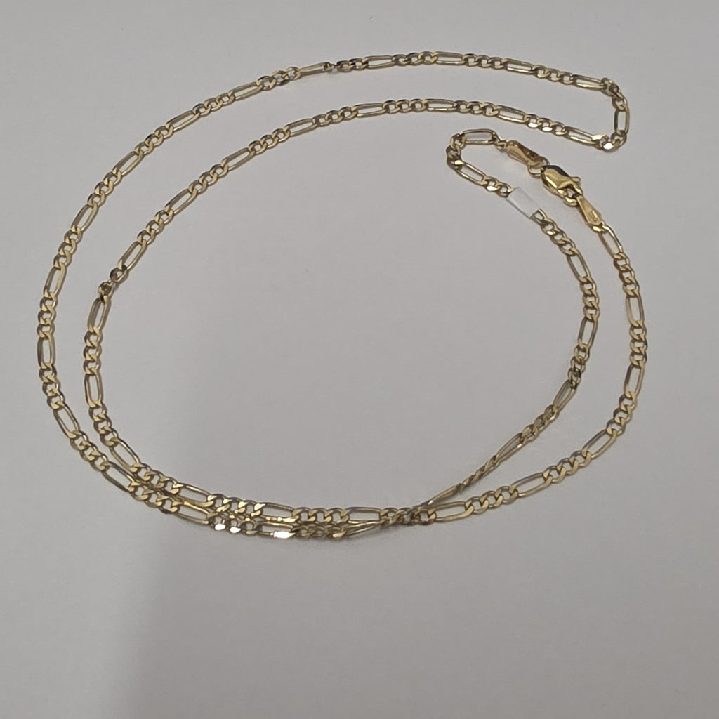 CADENA TEJIDO 3X1 14K 55 CM 5.3 GR (NUEVO)