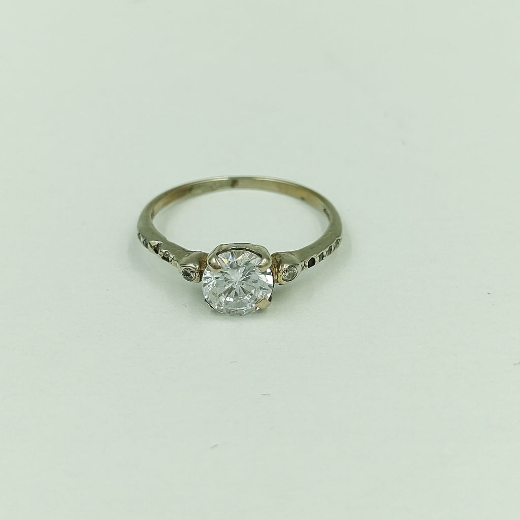 ARGOLLA ORO, ORO BLANCO 8 K 1.6 GRMS (SEMINUEVO)