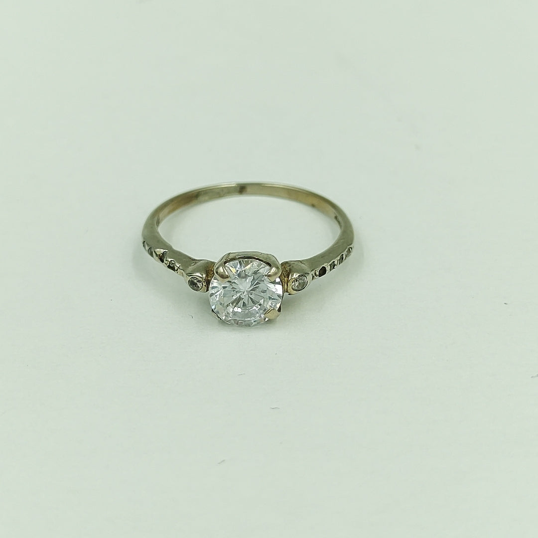 ARGOLLA ORO, ORO BLANCO 8 K 1.6 GRMS (SEMINUEVO)