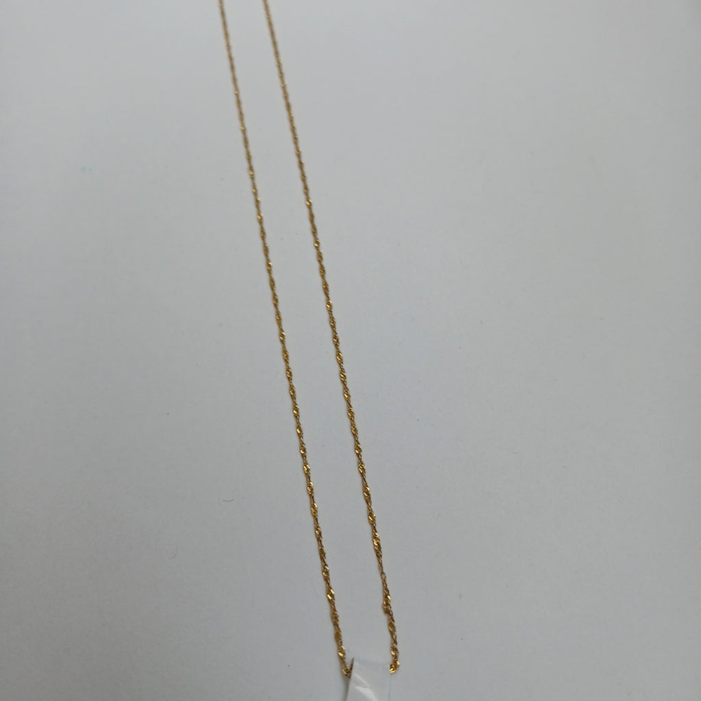 CADENA ORO 14 K 0.8 GRMS (SEMINUEVO)