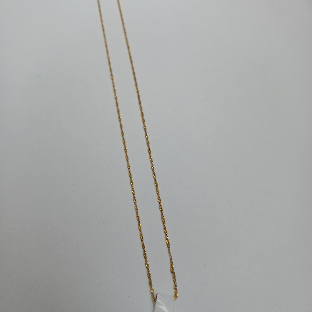 CADENA ORO 14 K 0.8 GRMS (SEMINUEVO)
