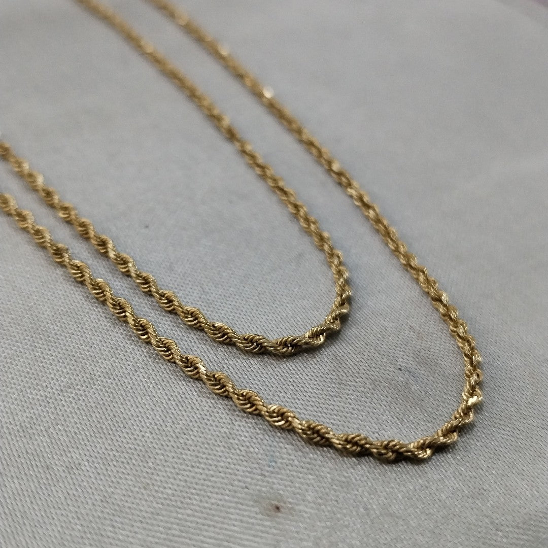 CADENA ORO 14 K 3.6 GRMS (SEMINUEVO)