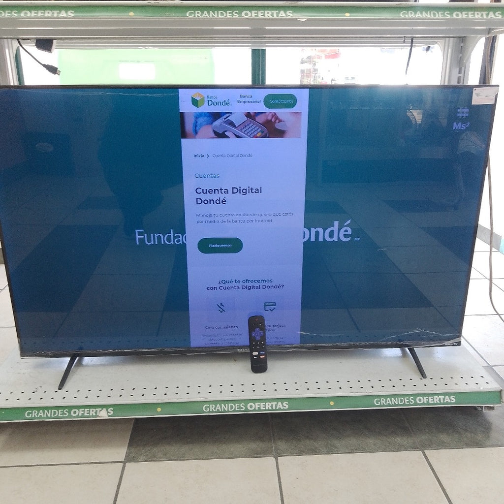 PANTALLA SHARP 4T-C50DL7UR 50" LED 4K (SEMINUEVO)