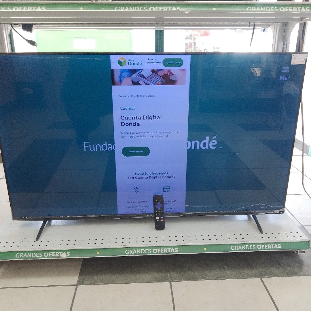 PANTALLA SHARP 4T-C50DL7UR 50" LED 4K (SEMINUEVO)