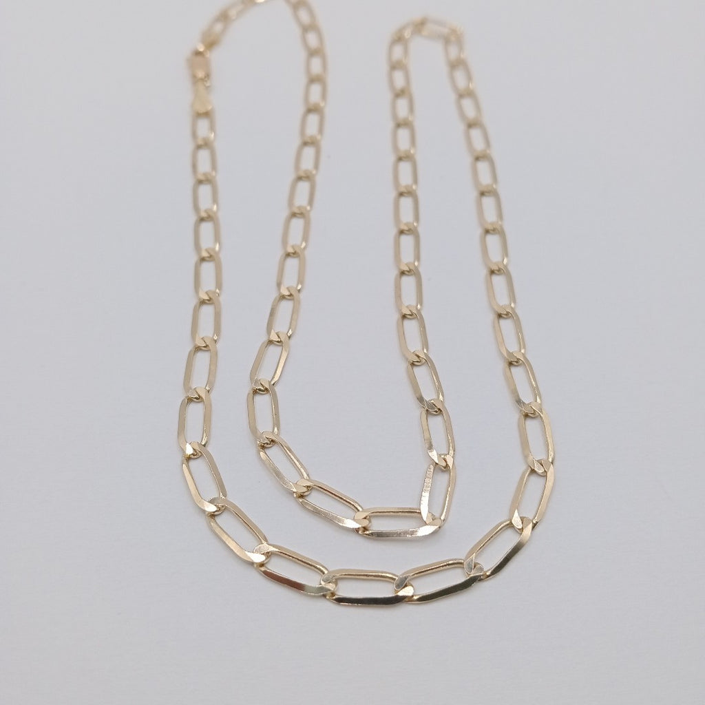 CADENA ESLABONES 14K 55 CM 9.9 GR (NUEVO)