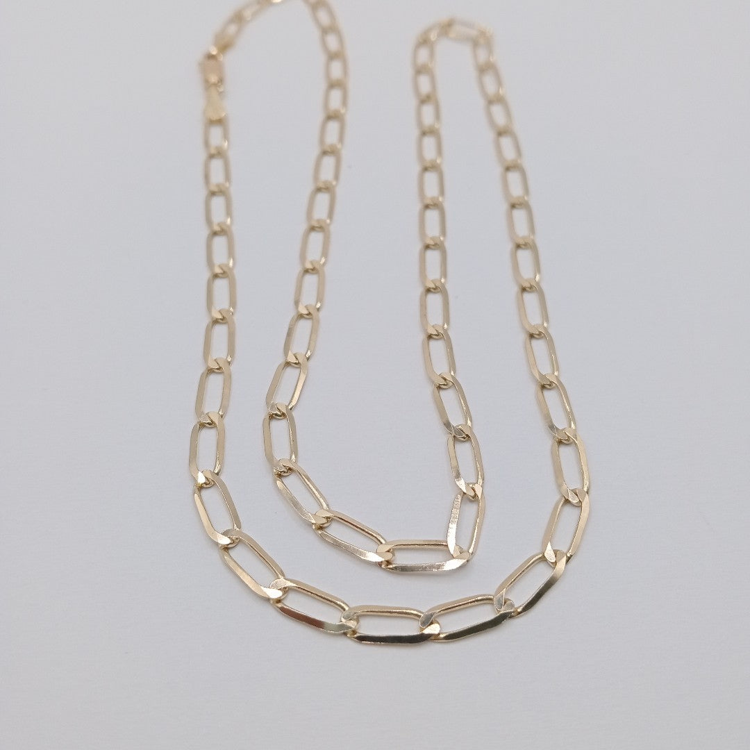 CADENA ESLABONES 14K 55 CM 9.9 GR (NUEVO)
