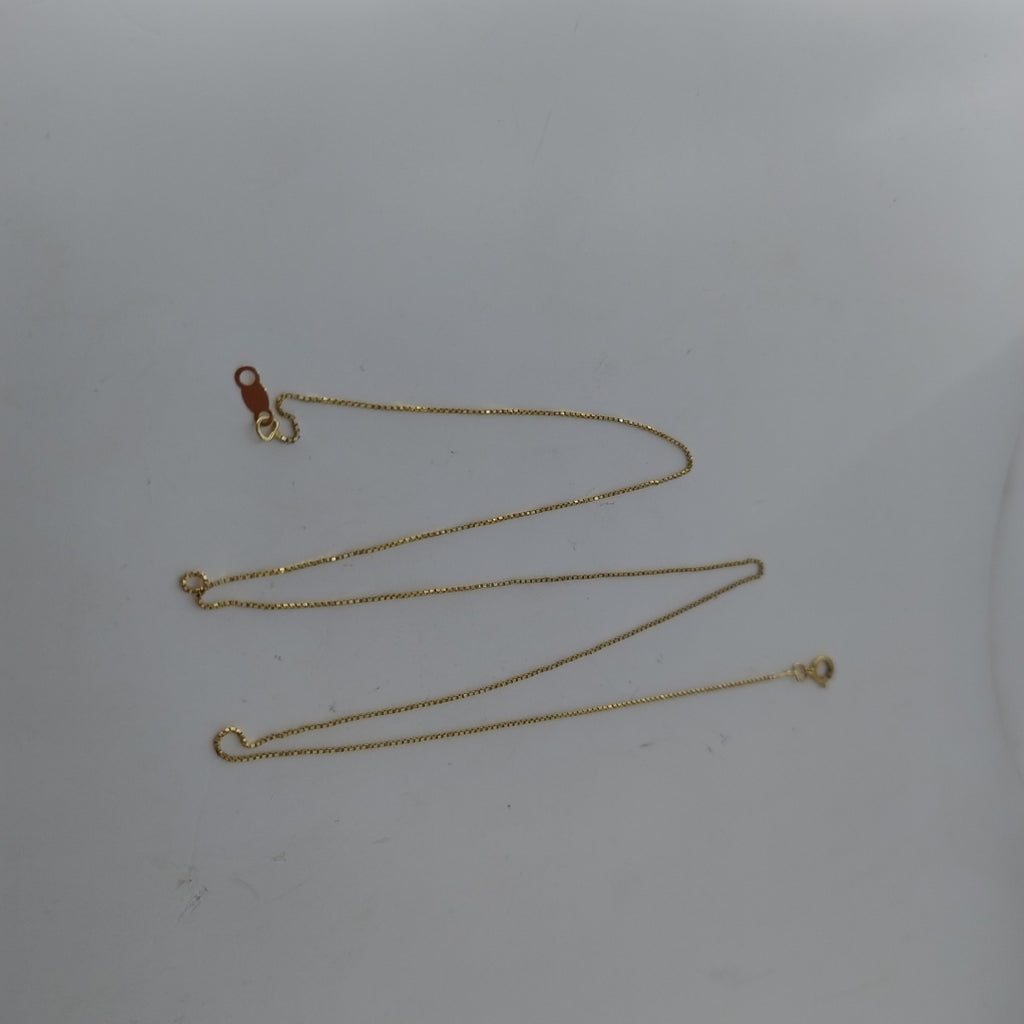 CADENA ORO 14 K 0,80 GRMS (SEMINUEVO)