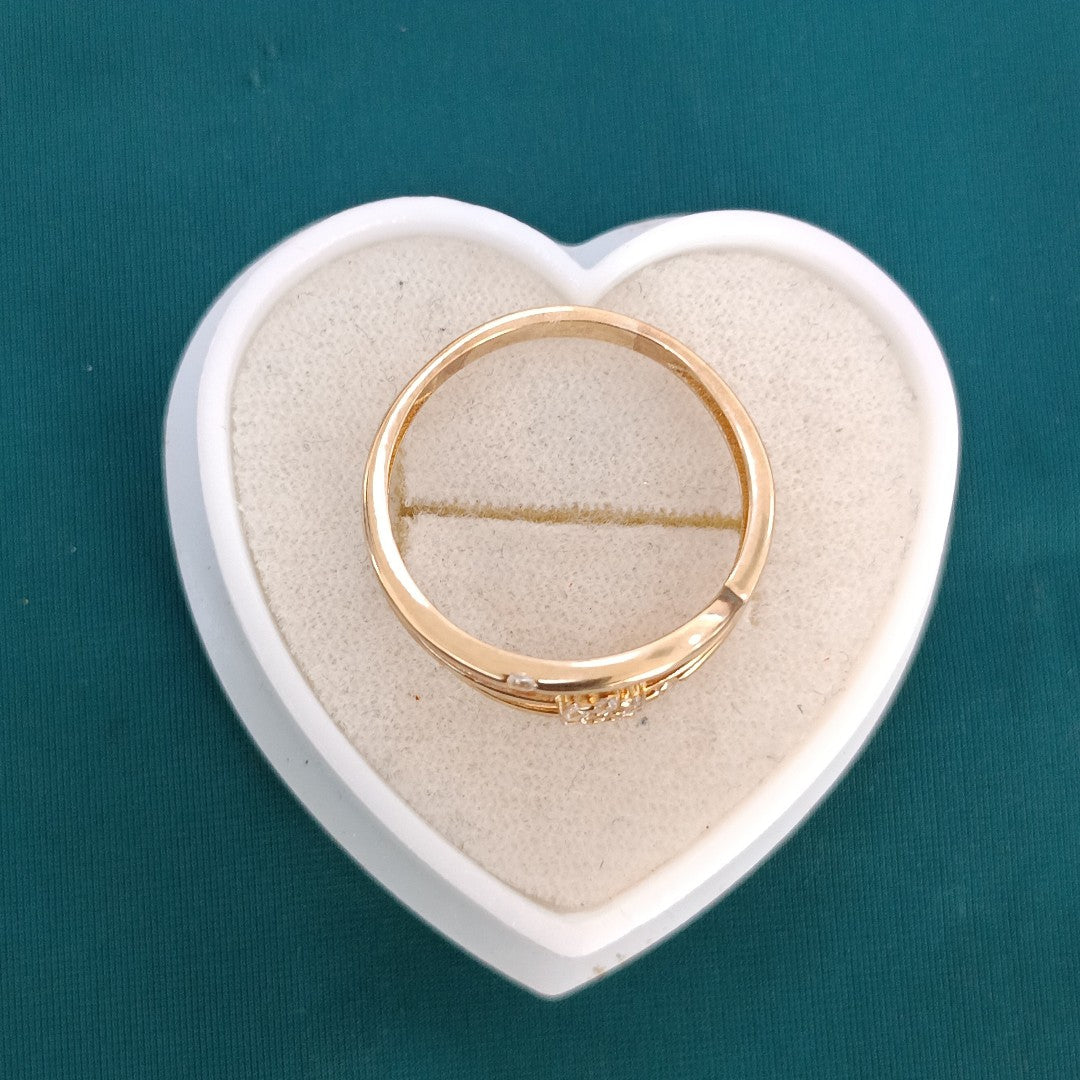 ANILLOS DAMA ORO 10K 2 (NUEVO)