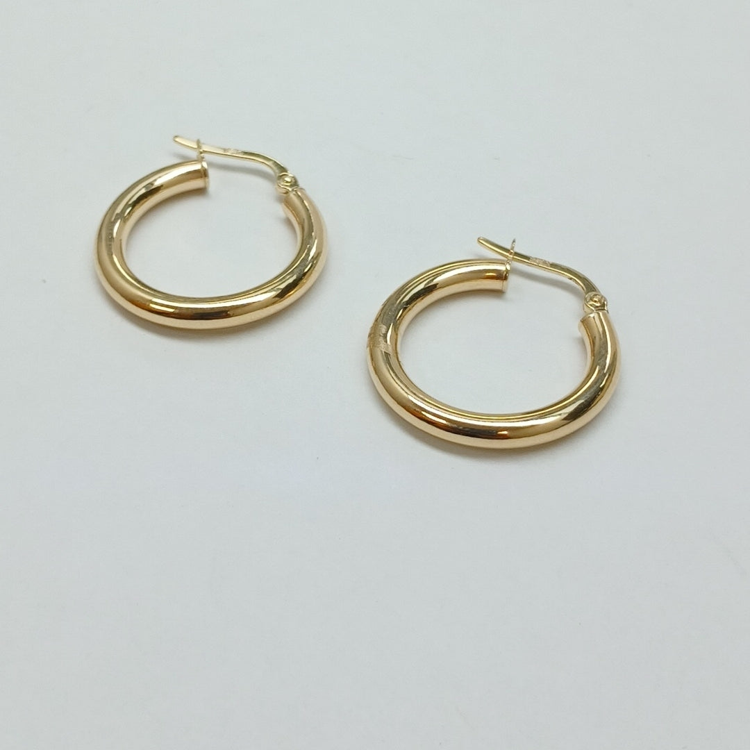 ARRACADAS ORO 14K 1.5 (NUEVO)