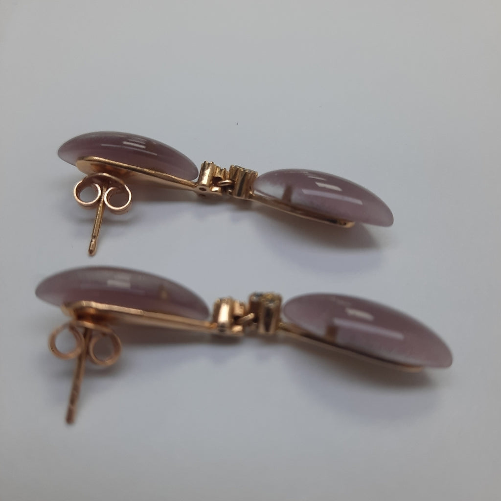 BROQUELES PAR ORO 18 K 8.9 GRMS (SEMINUEVO)