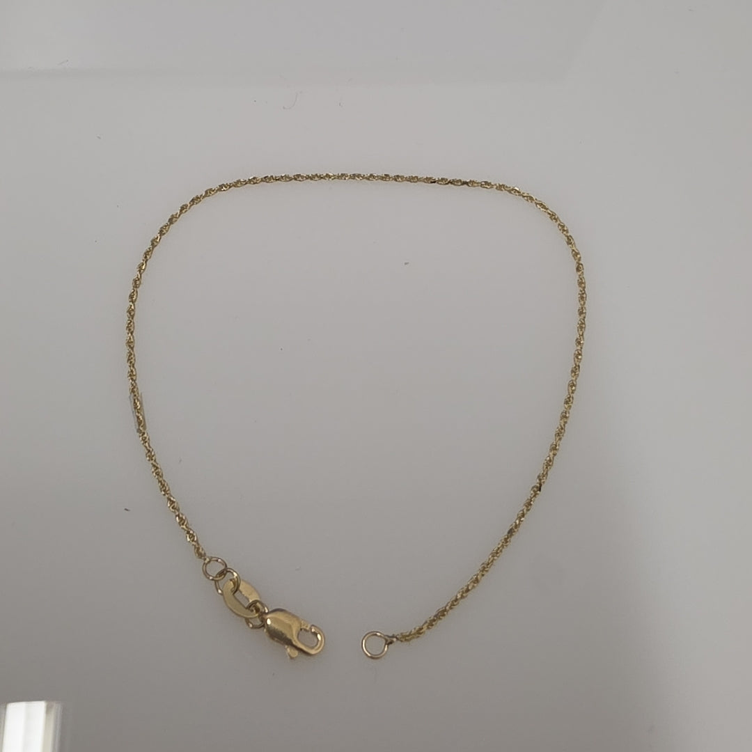 PULSERA TORZAL 14K 21 CM 1.5 GR (NUEVO)