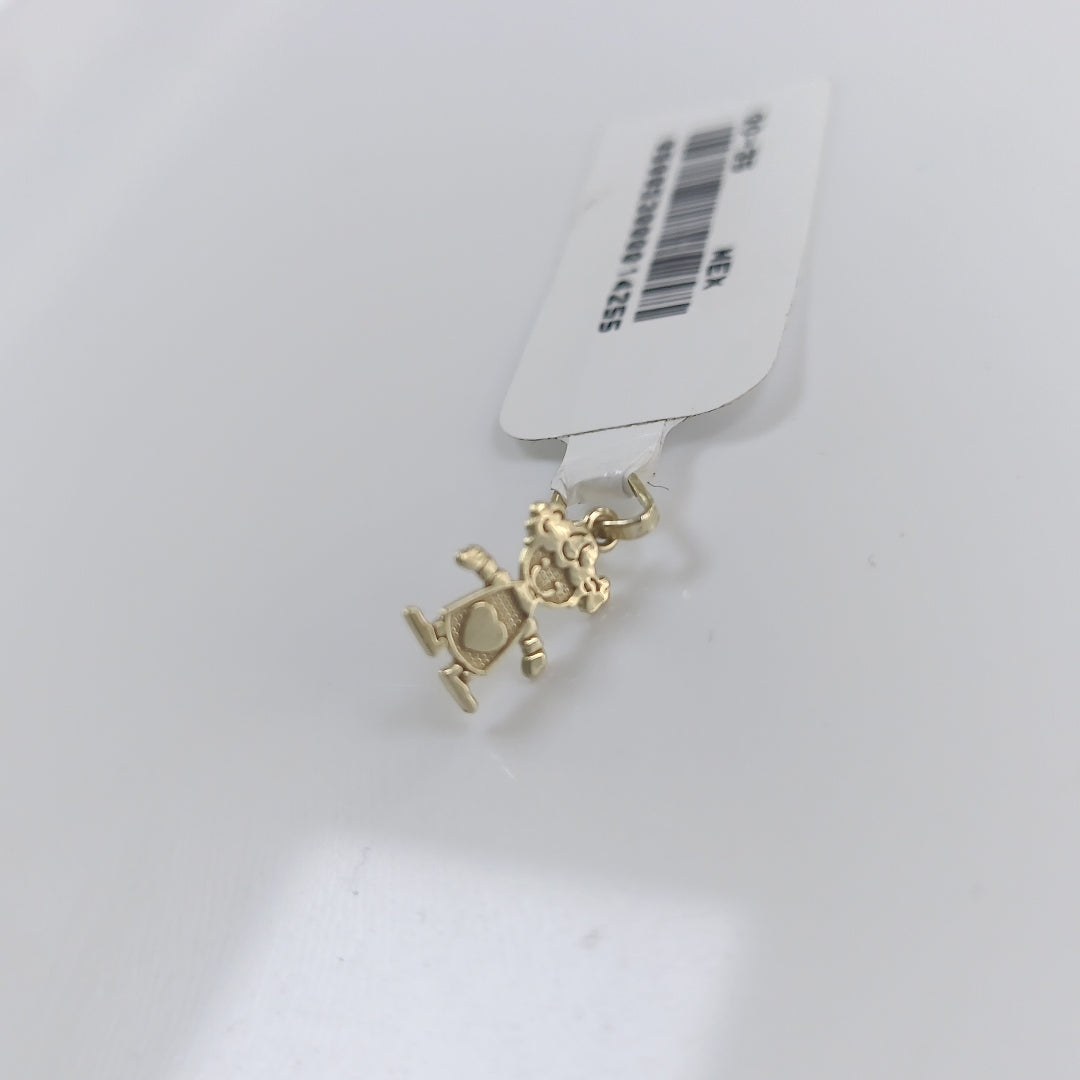 DIJE NIÑA 10K 0.3 GR (NUEVO)