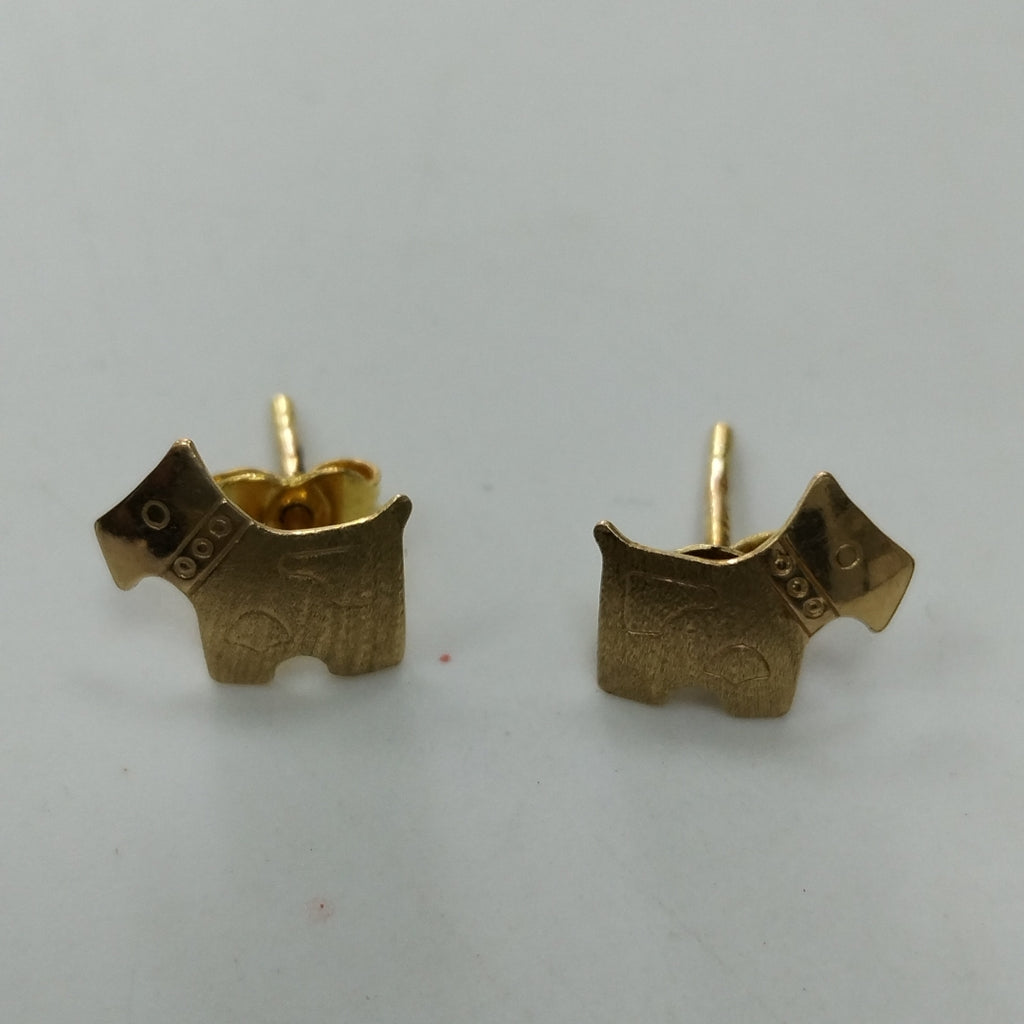 BROQUELES PAR ORO 14 K 0,90 GRMS (SEMINUEVO)
