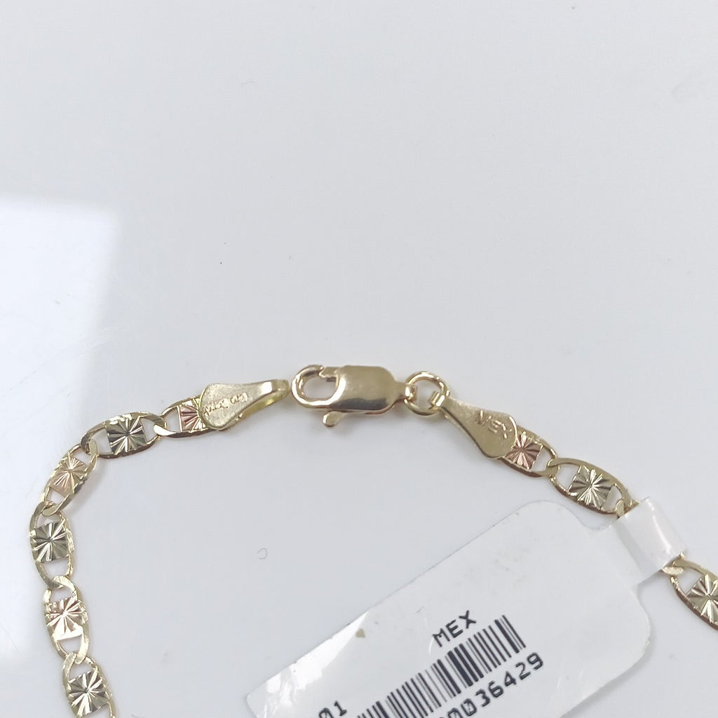 PULSERA GUCHI 14K 18 CM 2.9 GR (NUEVO)