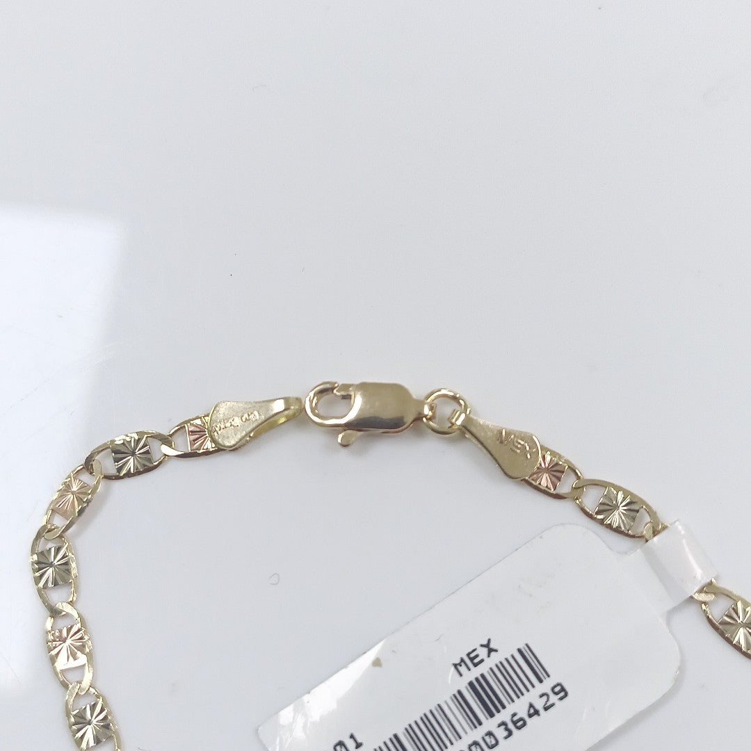 PULSERA GUCHI 14K 18 CM 2.9 GR (NUEVO)