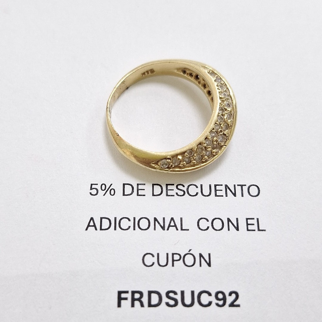 ANILLO ORO 14 K 4.7 GRMS (SEMINUEVO)
