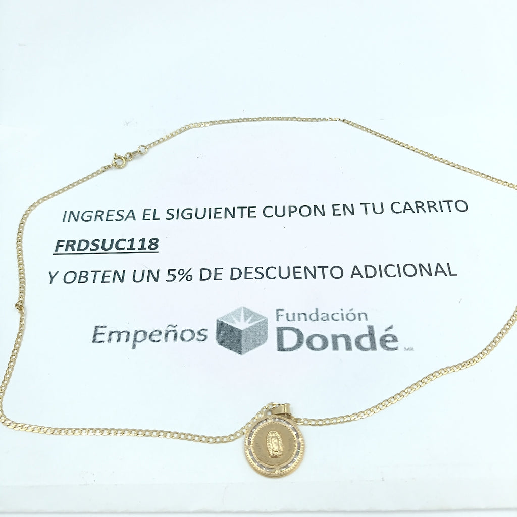 CADENA ORO 10 K 3.6 GRMS (SEMINUEVO)