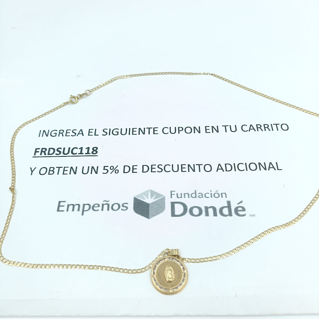 CADENA ORO 10 K 3.6 GRMS (SEMINUEVO)