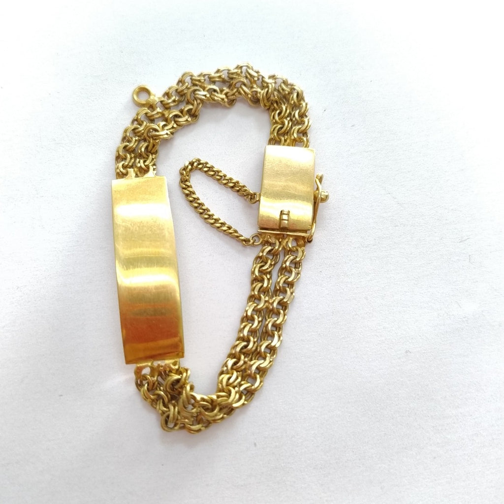 ESCLAVA ORO 18 K 19 GRMS (SEMINUEVO)