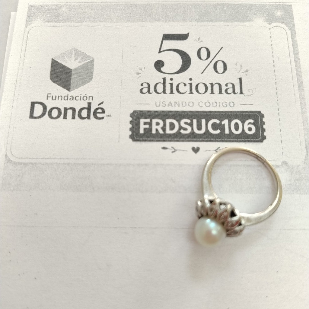 ANILLITO ORO BLANCO 10 K 4.4 GRMS (SEMINUEVO)