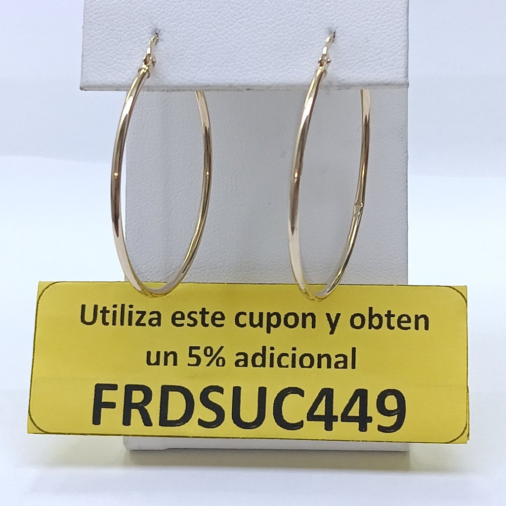 ARRACADAS ORO 14K 1.4 (NUEVO)
