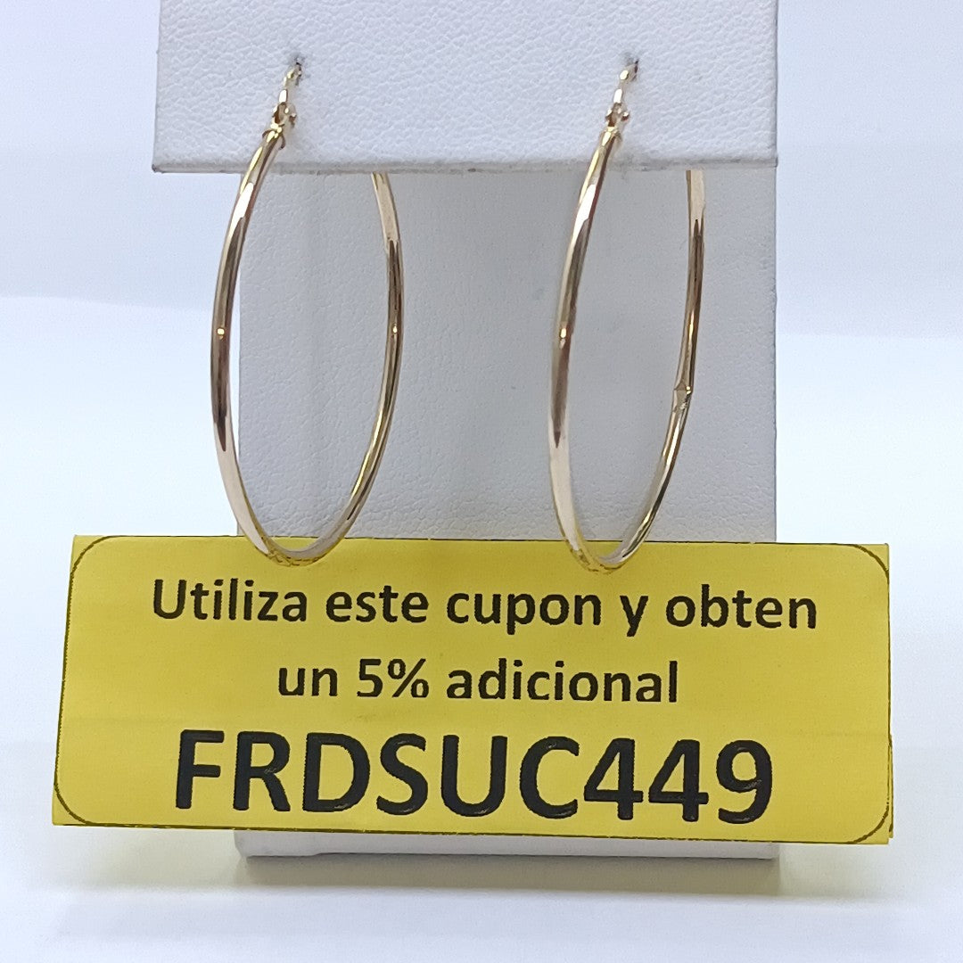 ARRACADAS ORO 14K 1.4 (NUEVO)