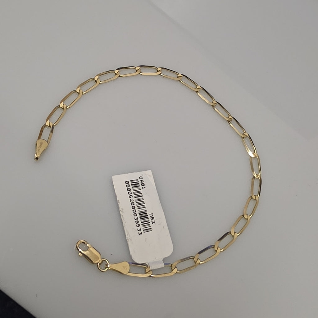 PULSERA ESLABON 14K 21 CM 4.2 GR (NUEVO)