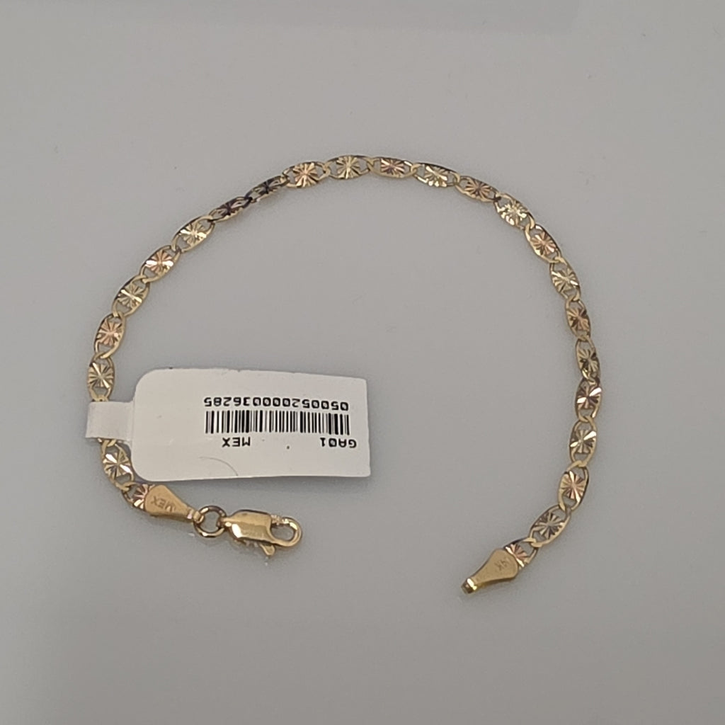 PULSERA GUCHI 14K 18 CM 2.8 GR (NUEVO)