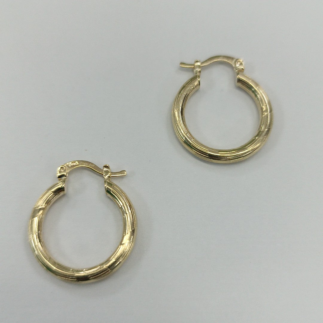 ARETES ARRACADAS 14K 2.8 GR (NUEVO)