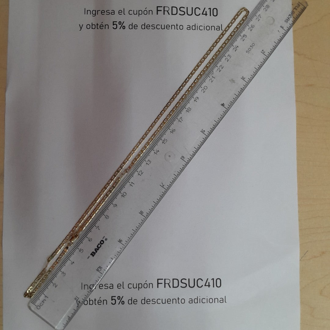 CADENA ORO 14 K 7,40 GRMS (SEMINUEVO)