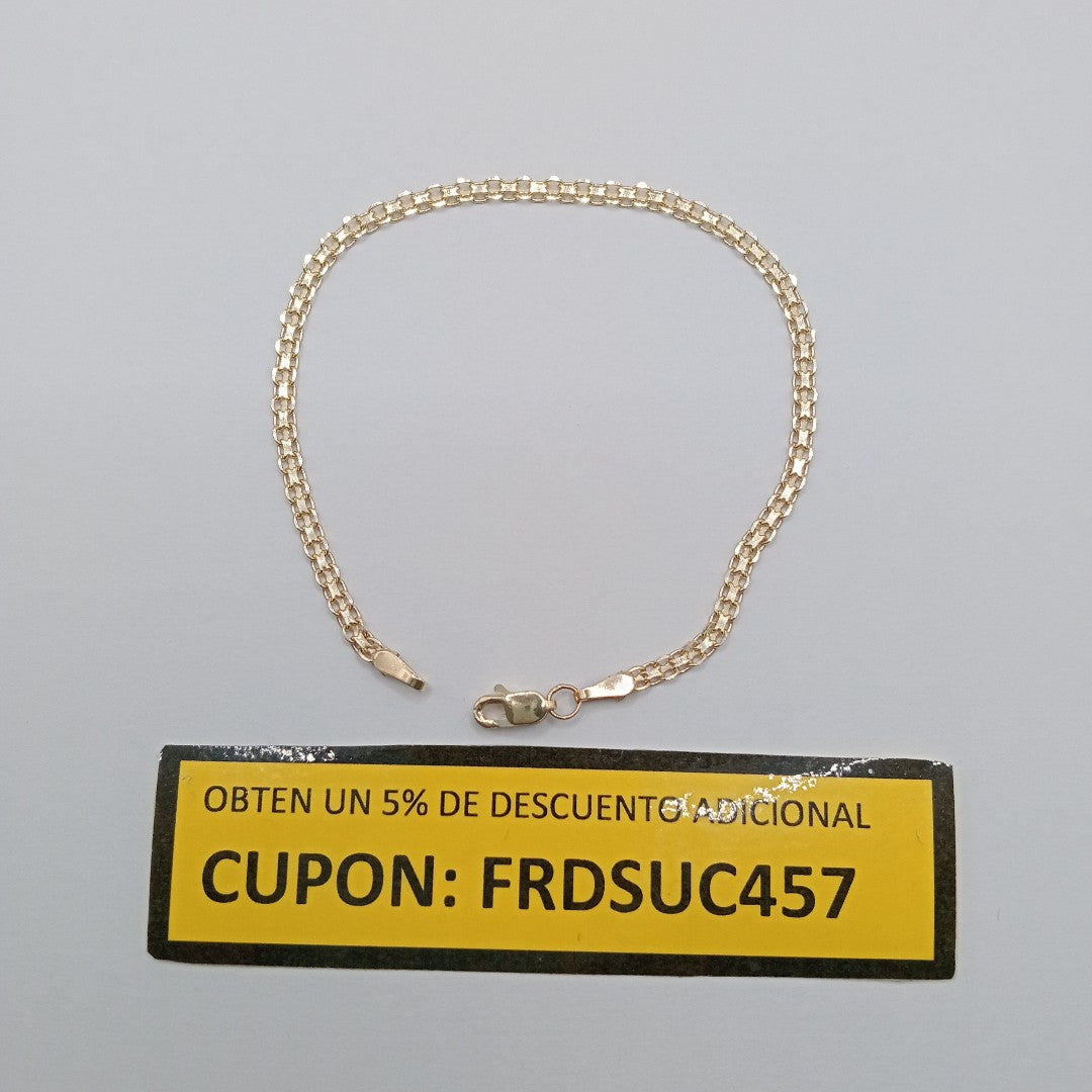 PULSERA BISMARK 14K 18 CM 2.4 GR (NUEVO)