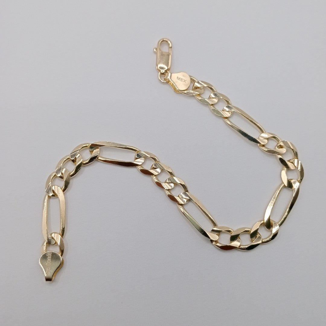 PULSERA 3X1 14K 21 CM 14 GR (NUEVO)
