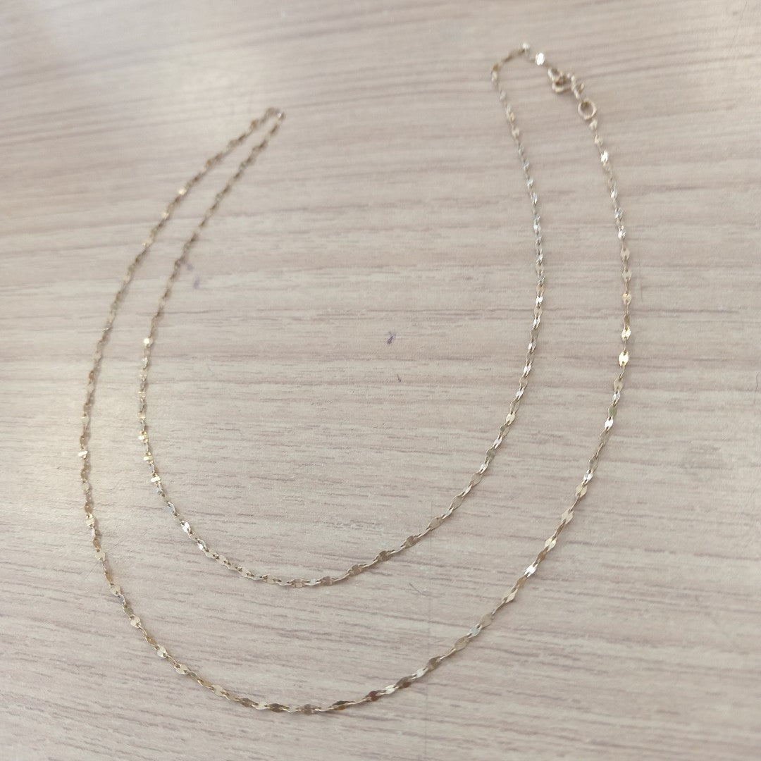 CADENA ORO 10 K 0.9 GRMS (SEMINUEVO)