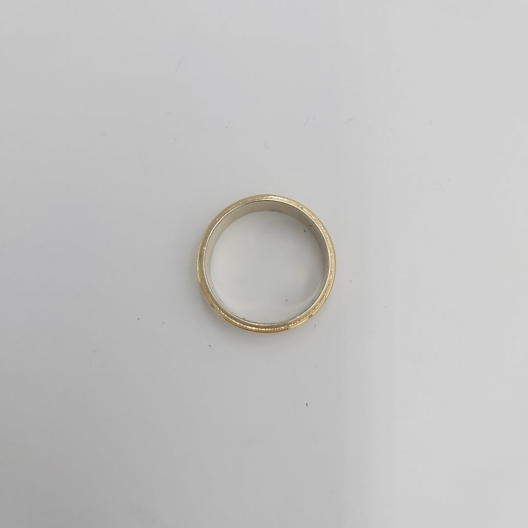 ARGOLLA ORO COMBINADO 14 K 7,20 GRMS (SEMINUEVO)