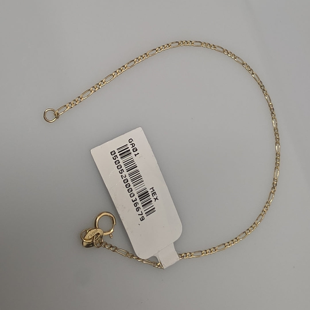 PULSERA 3X1 14K 18 CM 0.9 GR (NUEVO)