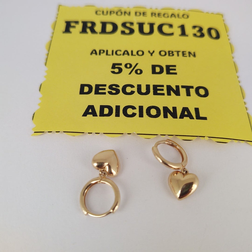 HUGGIES ORO 14K 1.4 (NUEVO)