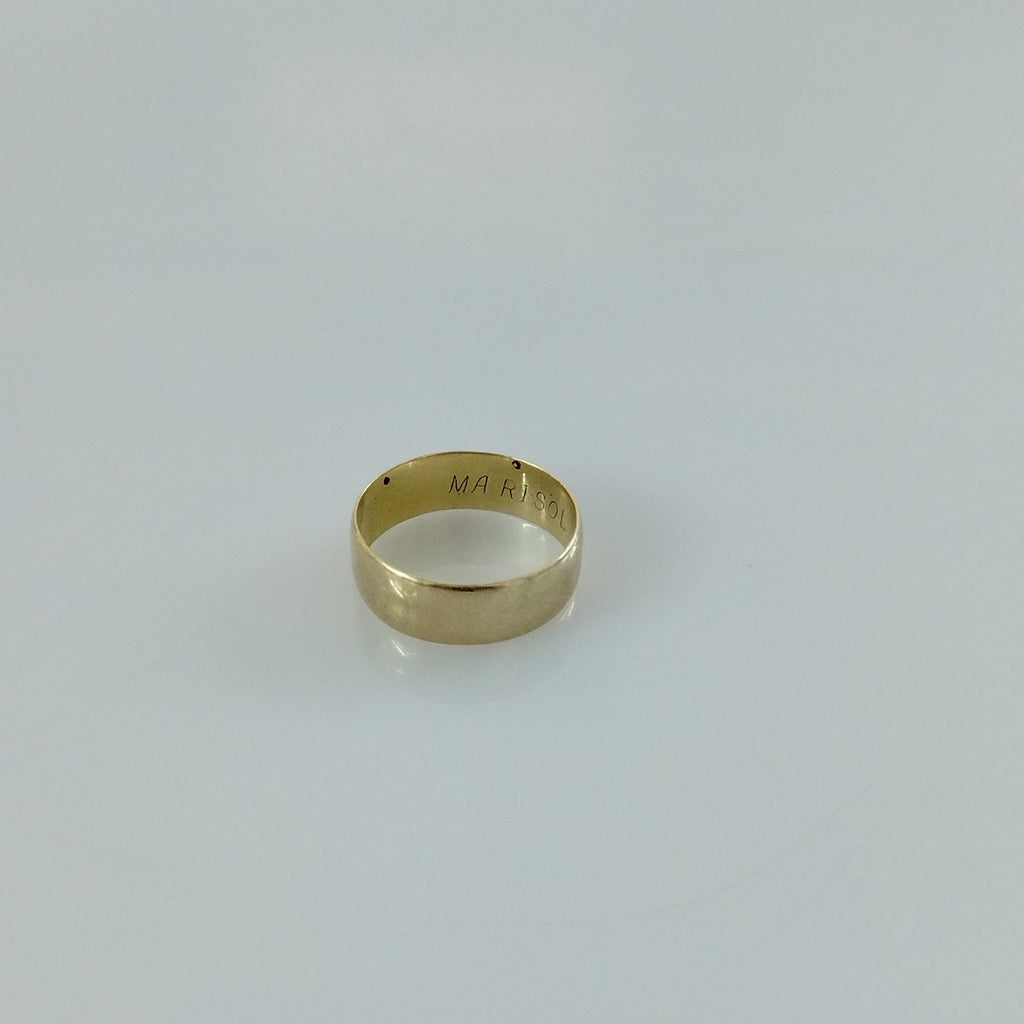 ARGOLLA ORO 14 K 3.6 GRMS (SEMINUEVO)