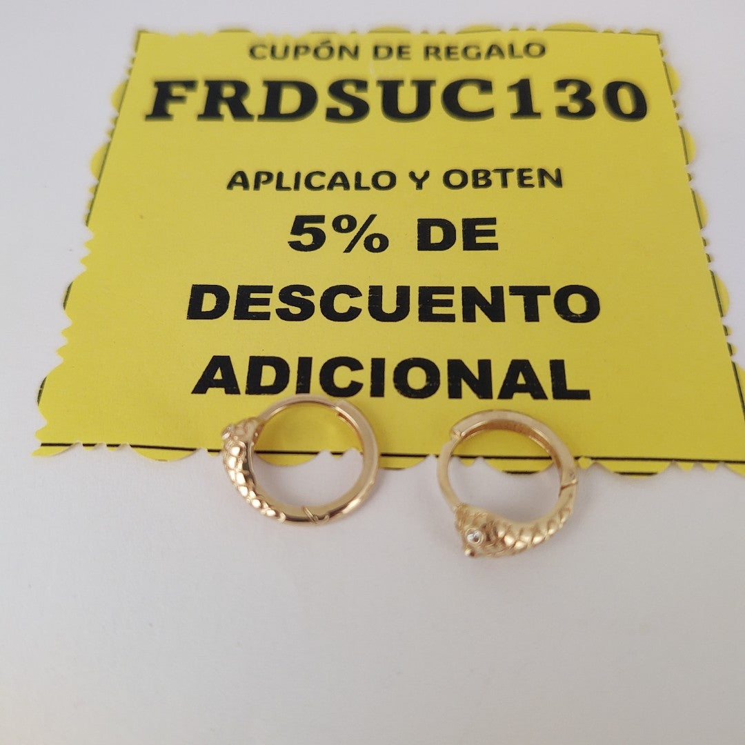 HUGGIES ORO 14K 1.6 (NUEVO)