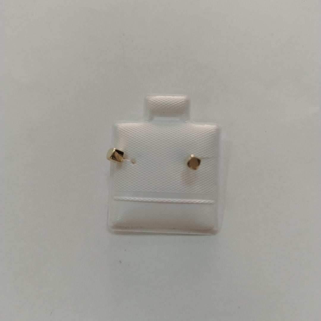 BROQUELES BROQUEL FIG CUBO 14K 0.203 GR (NUEVO)